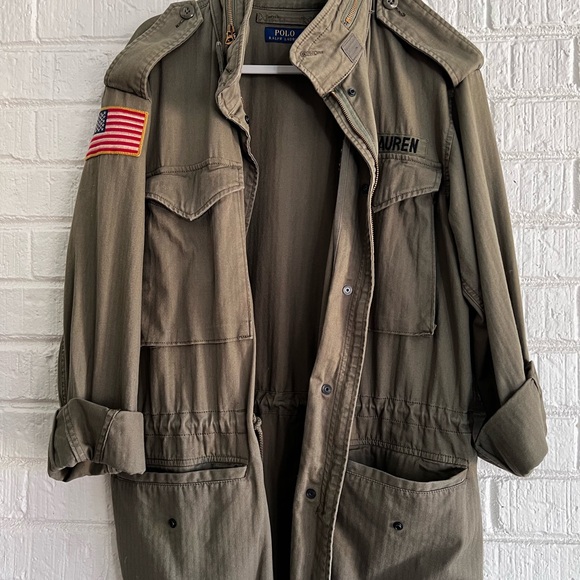 Women’s Xl Ralph Lauren Military Jacket - Picture 1 of 9